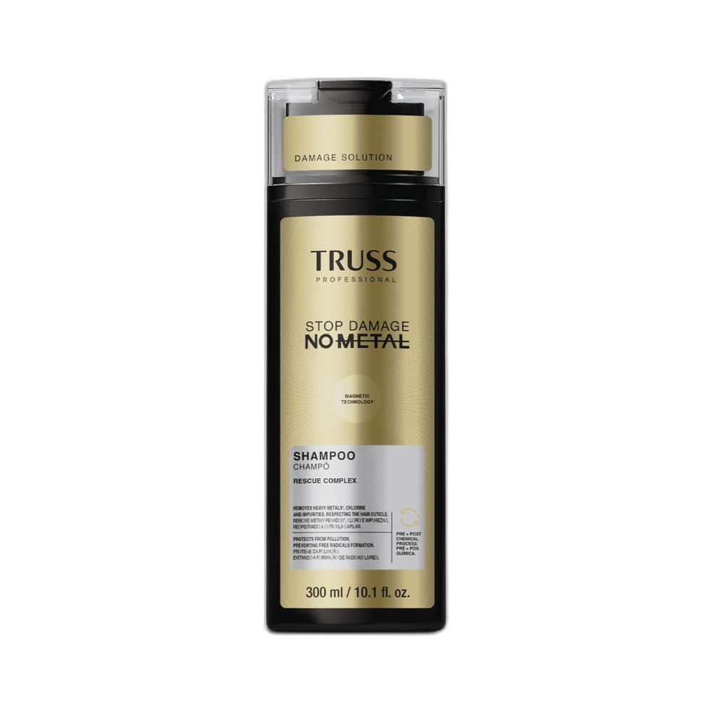 Shampoo Truss No Metal 300ml em destaque